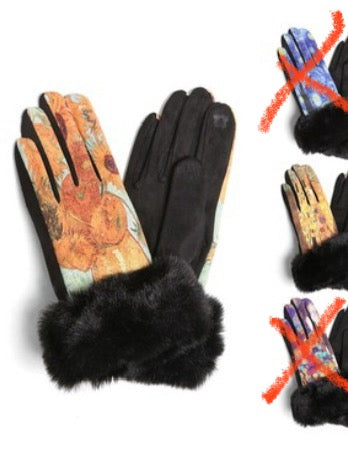 Fur Van Gogh Glove