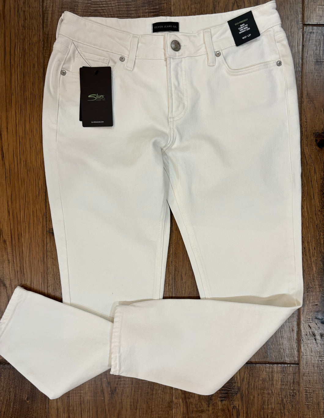 Suki Skinny White