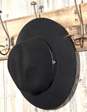 Load image into Gallery viewer, Panama Wool Hat with Leather Band
